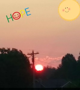 Every day brings hope, it's a brand new day! 