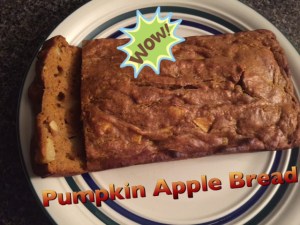 Clean Pumpkin Apple Bread that is Delicious! 