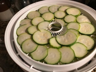 dehydrated zucchini